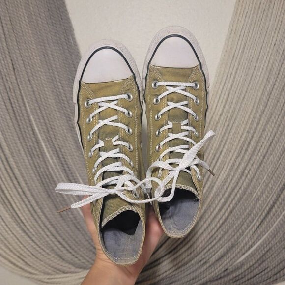 Converse Classic All Star High Tops Sz  M5 W7 - Picture 6 of 8
